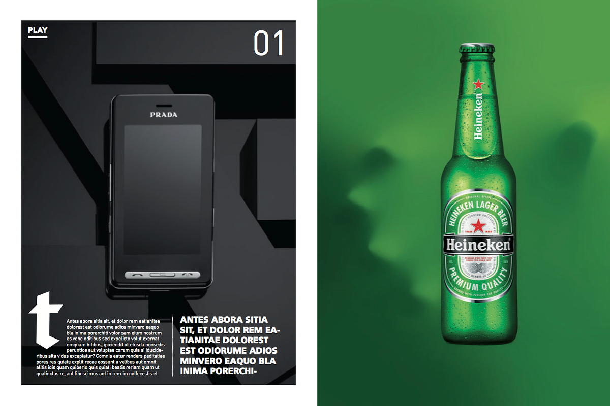 Magazine template, a Magazine Template by Cristian Villegas Studio (Photo 24 of 27)