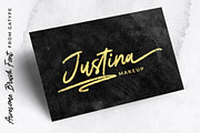 Awesome Brush, a Handwritten Font by Gatype (Thumbnail 5 of 8)