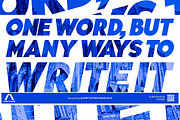 Aukim II Compressed, a Sans Serif Font by Aukimvisuel (Thumbnail 4 of 15)