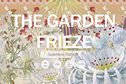 The Garden Frieze, a Pattern Graphic by rumacorakstudio (Thumbnail 1 of 6)