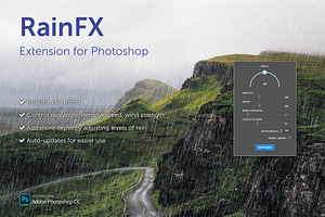 RainFX - Photoshop Extension