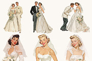 Vintage Wedding Bride and Grooms, a Person Illustration by Design Scotch (Thumbnail 3 of 9)