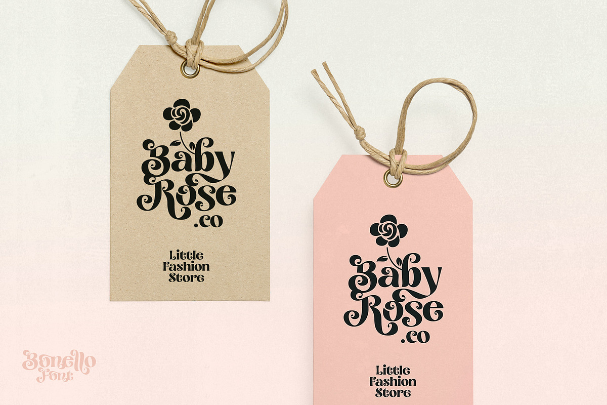 Bonello - Modern Display Font, a Font by creativemedialab (Photo 15 of 19)