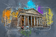 Pen Watercolor Photoshop Action, an Action Add-On by GorynArt (Thumbnail 4 of 23)