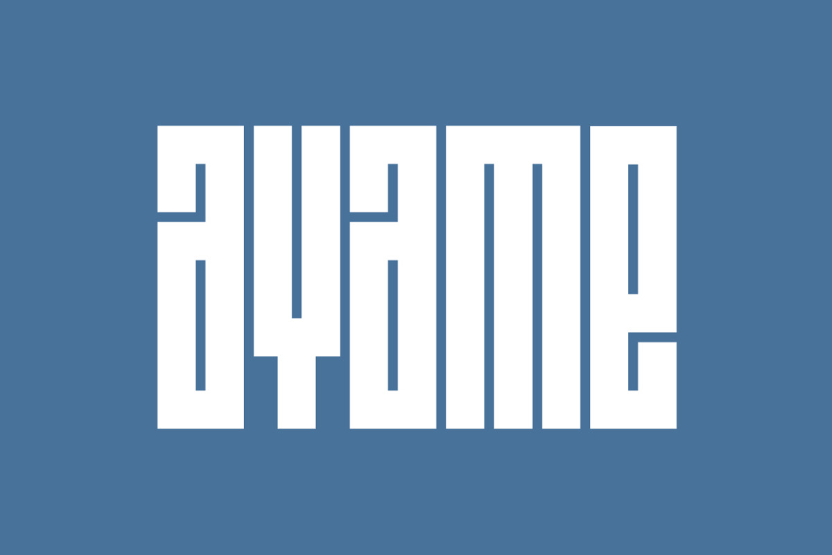 Ayame Typeface