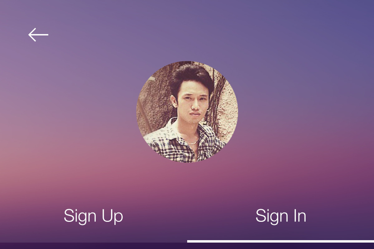 SignUp / Login - Mobile Form UI kit, an UI Kit Template by hoangpts (Photo 14 of 42)