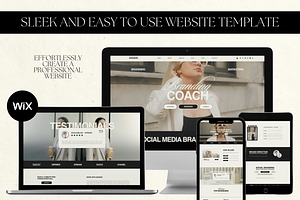 Wix Website Template Small Business