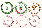 Christmas Procreate Brushes Bundle, a Brush Add-On by Red Ink (Thumbnail 5 of 10)