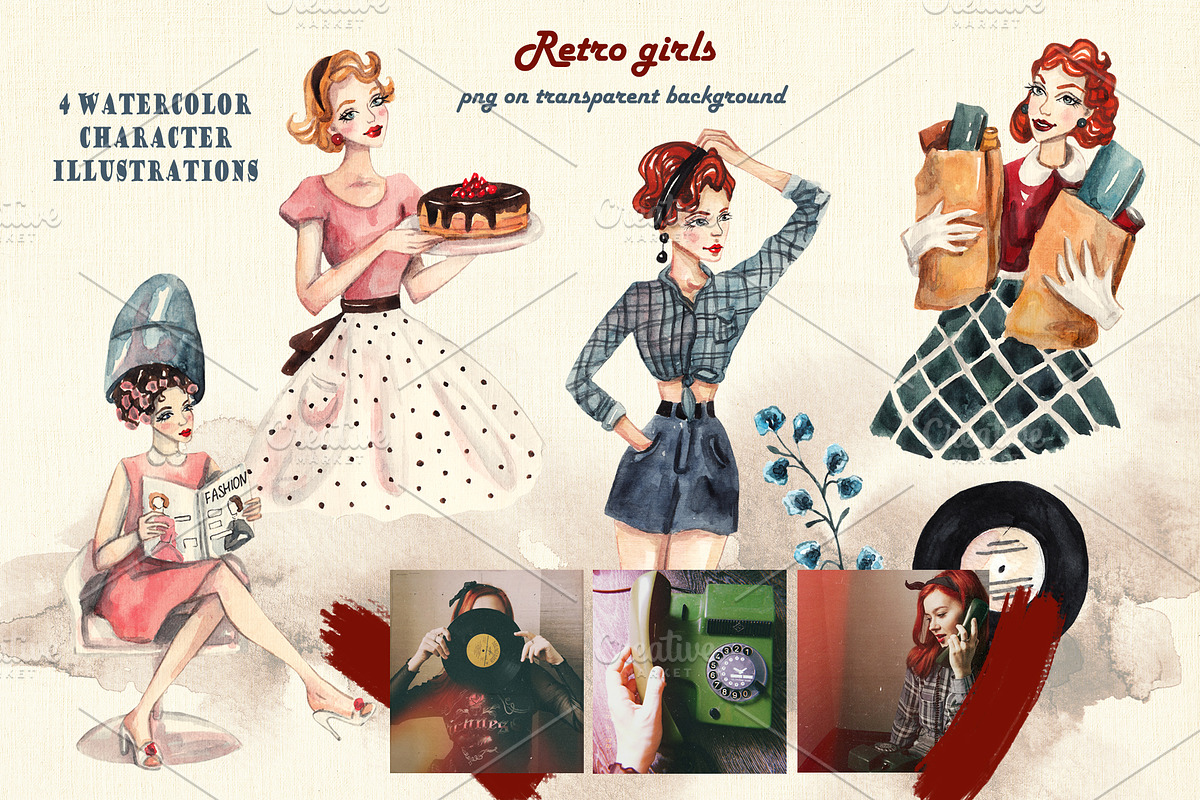 The good old times, a Food Illustration by Scarlet Heath Art (Photo 5 of 10)