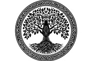 Tree of Life Circle SVG Bundle, an Object Graphic by jahid234 (Thumbnail 5 of 13)
