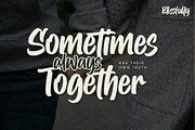 Blissfully – Brush Script Font, a Script Font by Gassstype (Thumbnail 6 of 8)