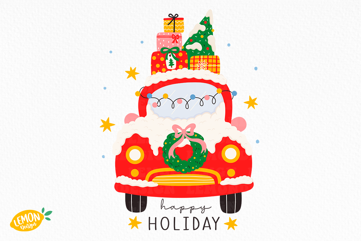 Hand Drawn Christmas Sublimation, a Seasonal Illustration by LemonDesign (Photo 2 of 10)