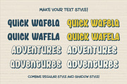 Wafer Trick a Handwritten Font, a Handwritten Font by Rasiorise Studio (Thumbnail 5 of 12)