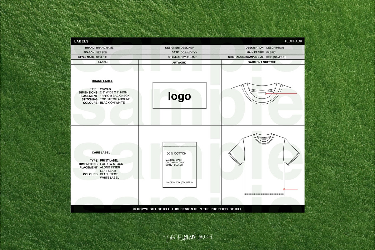 T-shirt Basic Tech Pack, a Branding & Logo Template by The Human Touch! (Photo 7 of 10)