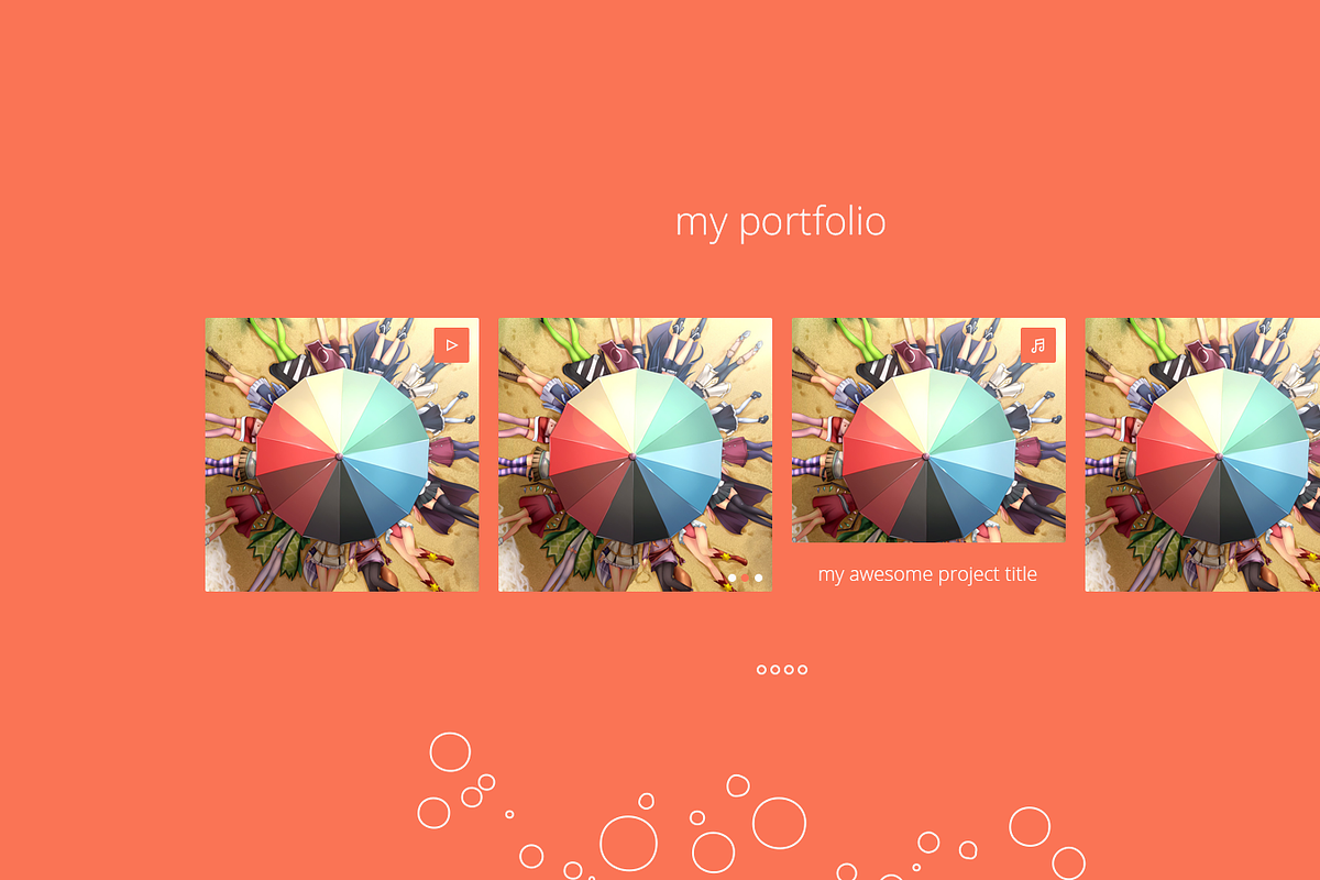 iCan - Personal Website PSD Template, a Websites & App Template by Pixvar Studio (Photo 4 of 5)