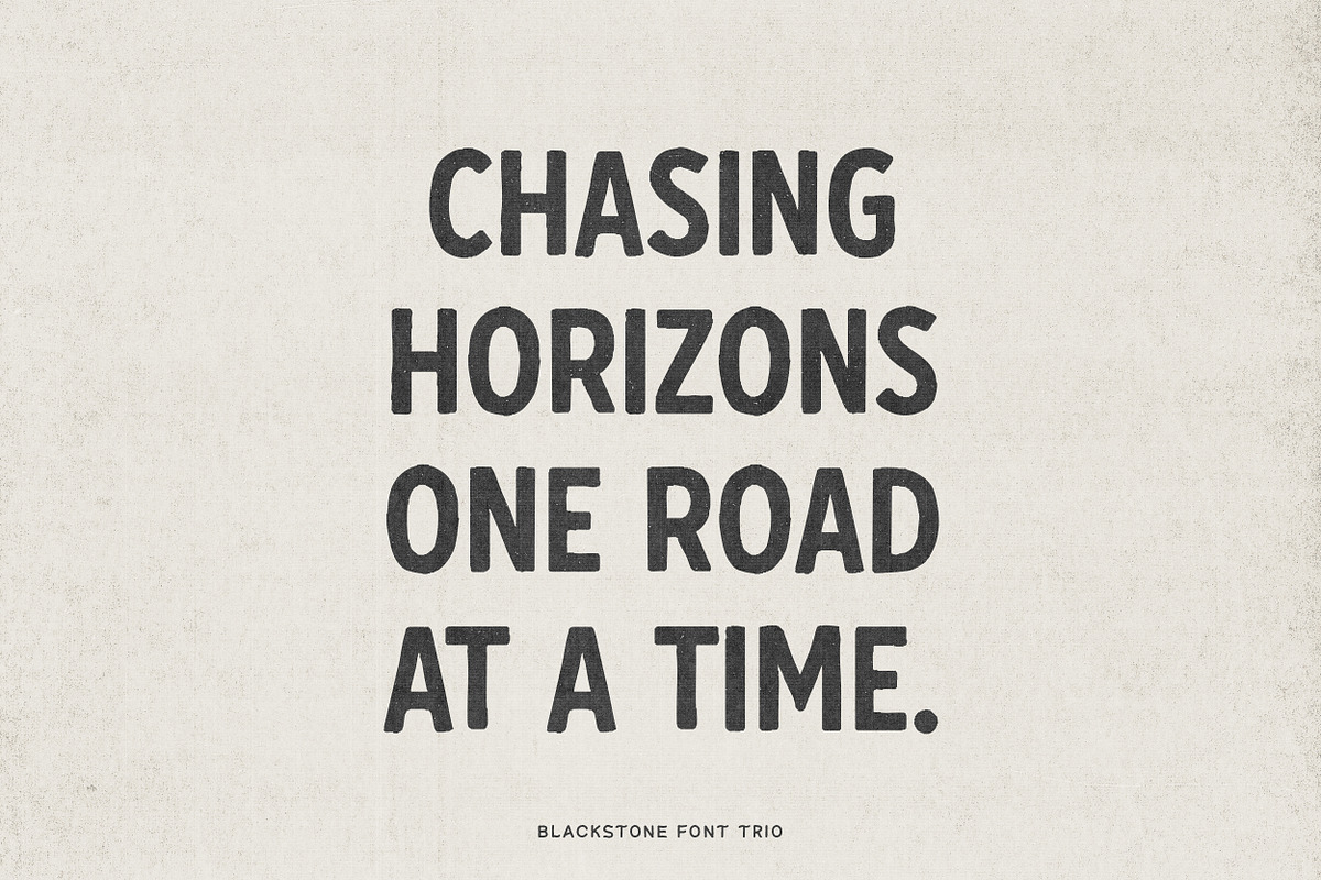 Blackstone – Handmade Font Trio, a Handwritten Font by Davide Bassu (Photo 15 of 18)