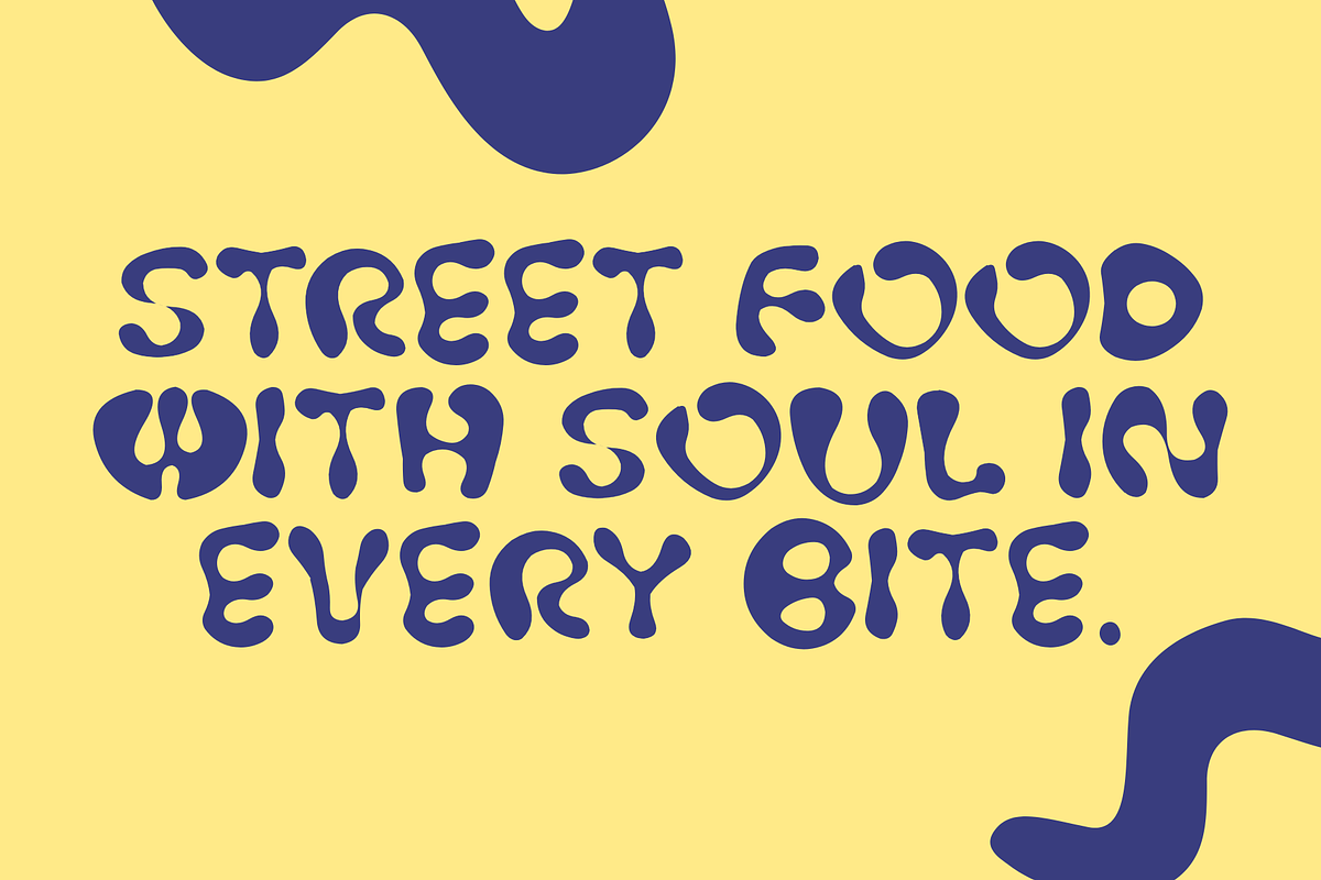 Kergo Groovy Display Font Bold Retro, a Handwritten Font by ArtiXLabs (Photo 3 of 9)