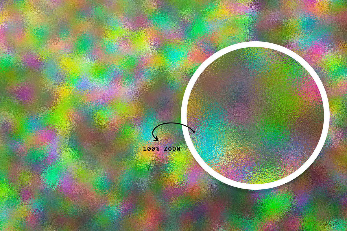 200 Holographic Foil Textures, a Texture Graphic by Pulpixel Design (Photo 7 of 18)