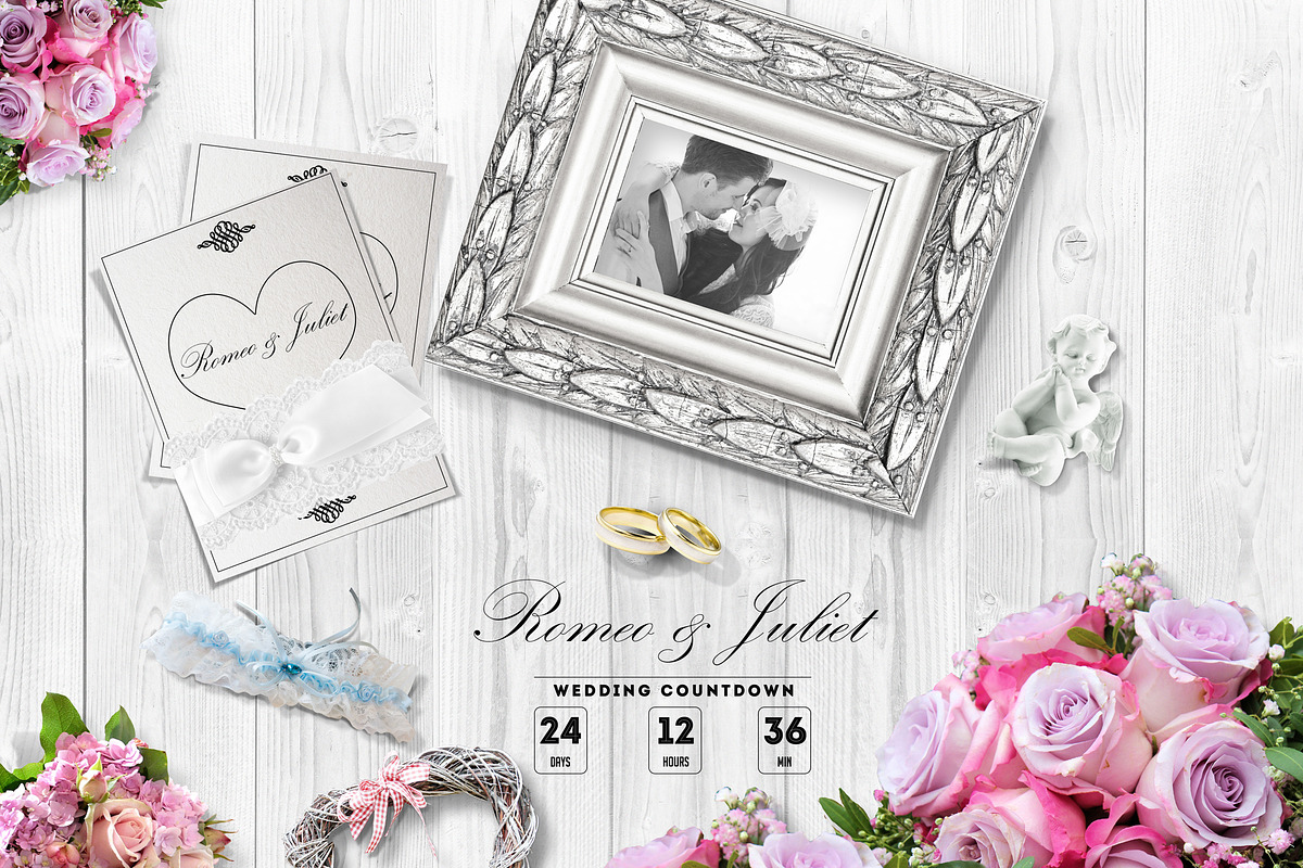 Wedding Hero Image Scene Creator, a Product Mockup by k-project design (Photo 5 of 5)