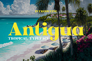 Antigua - Tropical Display, a Serif Font by HipFonts (Thumbnail 11 of 11)