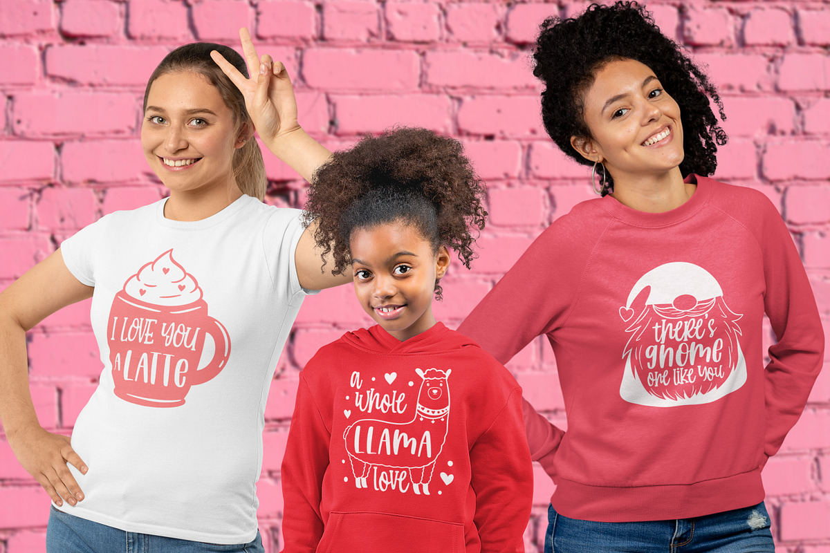 Valentine Pun designs bundle, an Illustration by Brushed Rose (Photo 5 of 6)