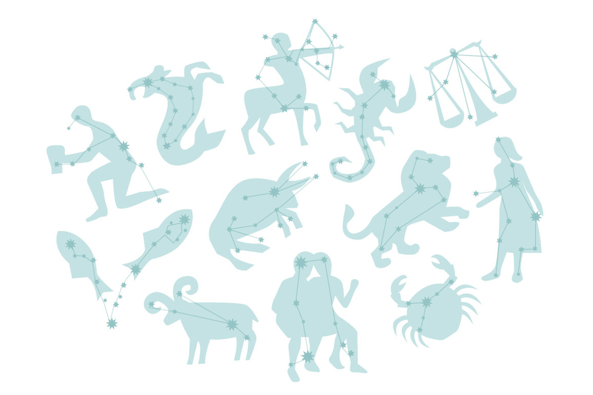 Zodiac Constellations, an Illustration by Illustrations by Jessie (Photo 1 of 3)