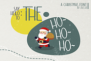The Hohoho - A Fun Christmas Font, a Font by Avchi (Thumbnail 1 of 8)