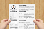 Clean Resume/CV, a Resume Template by designvillage (Thumbnail 9 of 12)