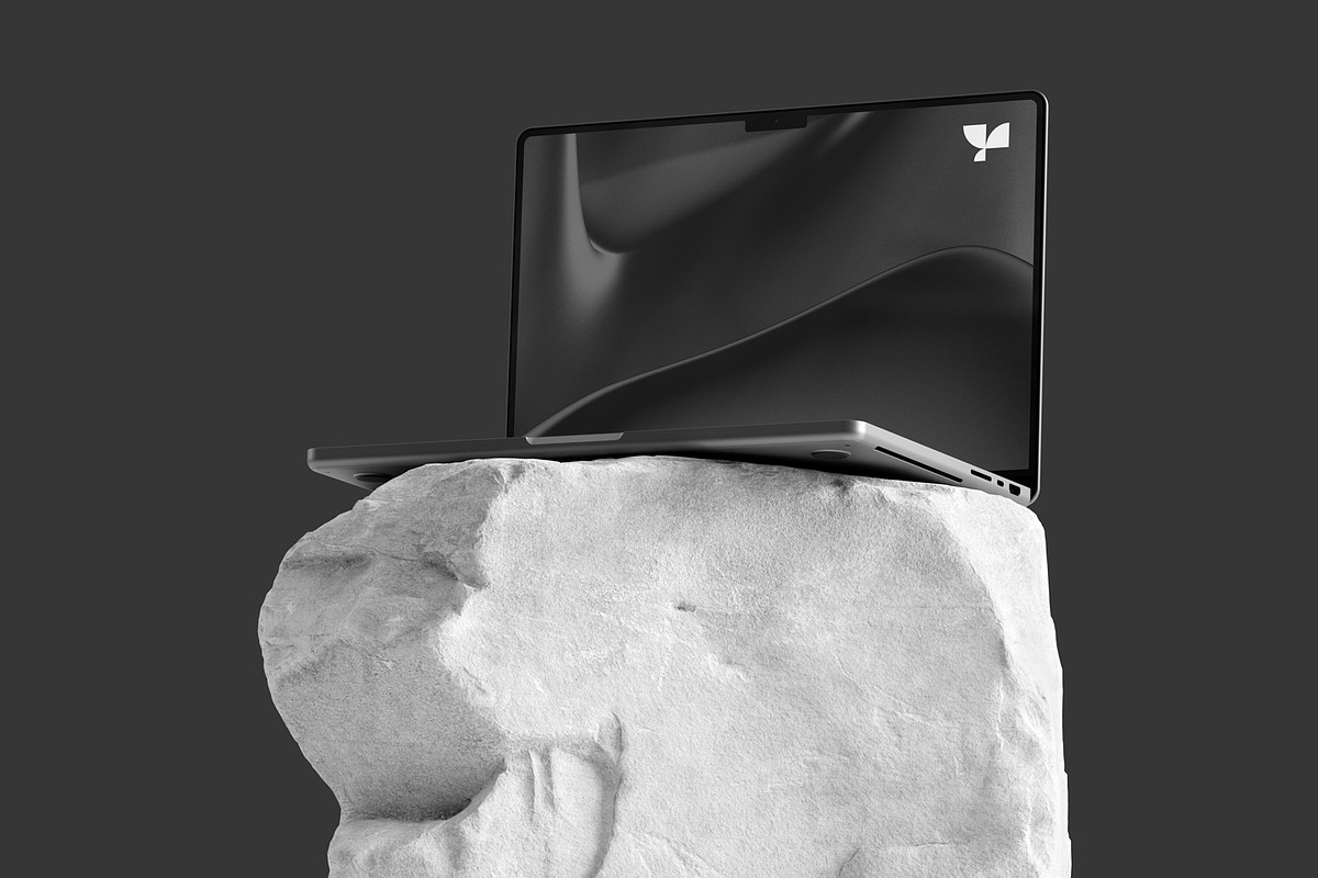 MacBook Pro 05 Standard Mockup, a Mac Mockup by Orbyt Studio (Photo 2 of 3)