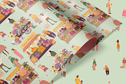 Autumn farm market patterns, a Pattern Graphic by Carpet Tapete Pretzel (Thumbnail 10 of 14)