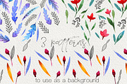 Ice Wine. Watercolor design set, a Decorative Illustration by Astel (Thumbnail 5 of 6)