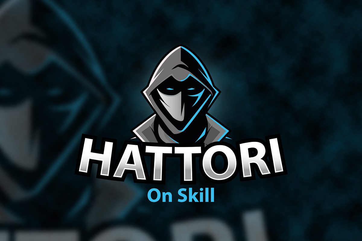 Hattori Ninja- Logo Template, a Branding & Logo Template by Jiwstudio