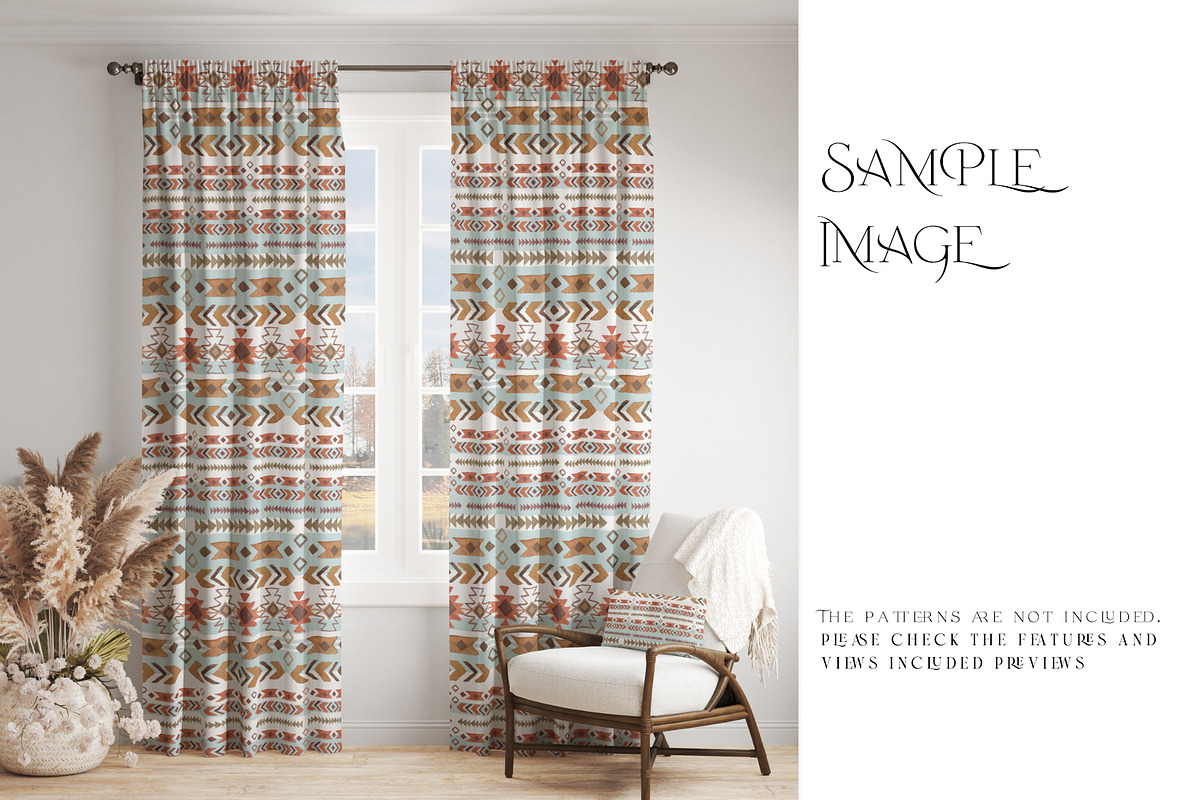 Pinch Pleat & Pencil Pleat Curtains, a Pens & Pencil Mockup by mock-ups (Photo 11 of 13)