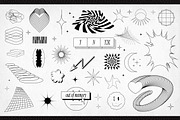 Aesthetic Metamodern Shapes Part 2, an Outline Icon by Ckybe's Corner (Thumbnail 4 of 7)