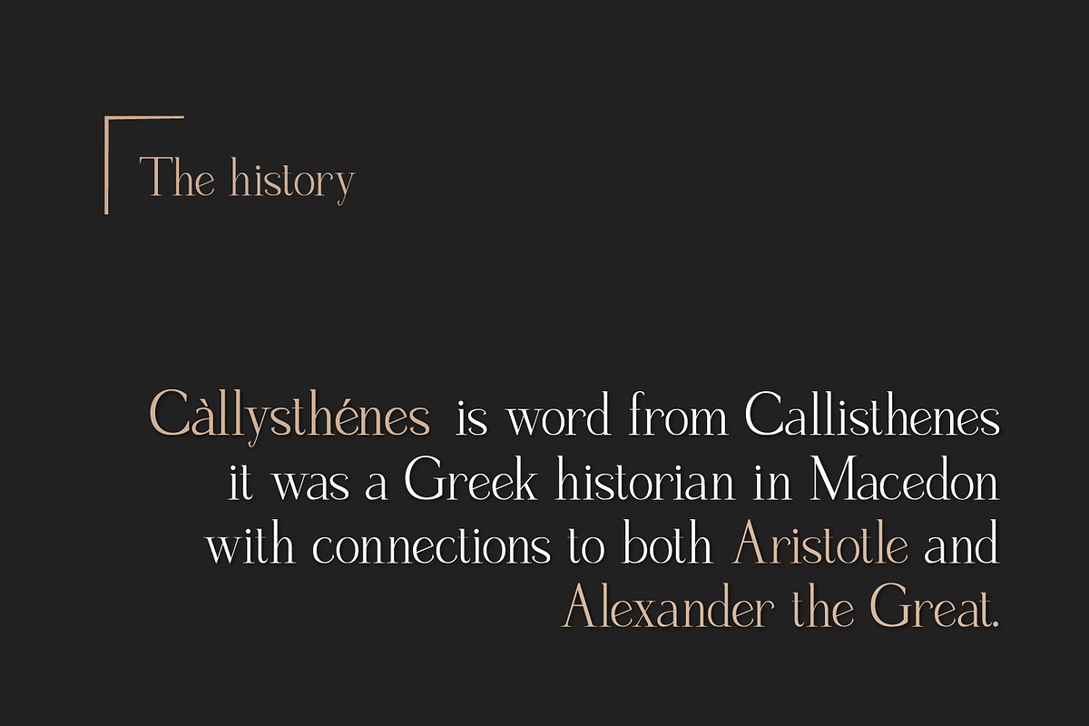 Callysthenes Serif Font, a Serif Font by Jrray Studio (Photo 9 of 12)