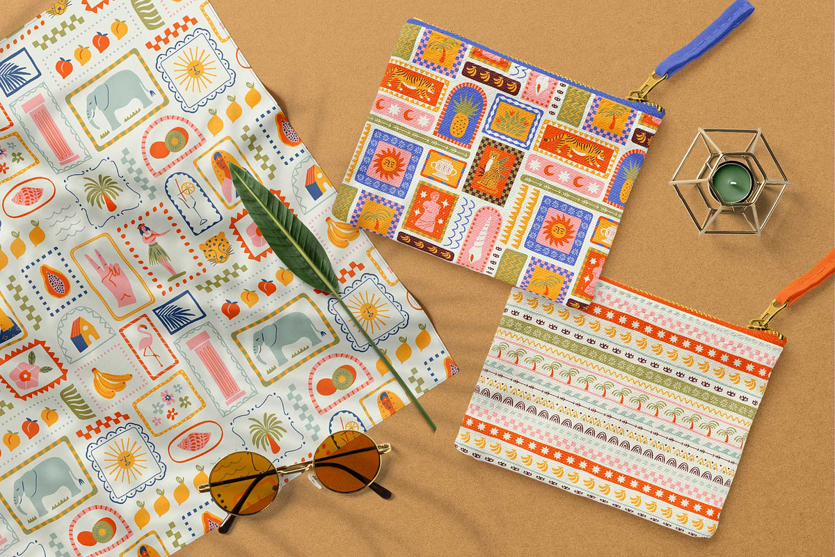 Tropical Treasure: Patterns & more, a Pattern Graphic by Dedraw Studio (Photo 10 of 21)