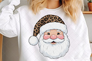 Leopard Print Crochet Christmas PNG, an Illustration by SinaCreation (Thumbnail 6 of 7)