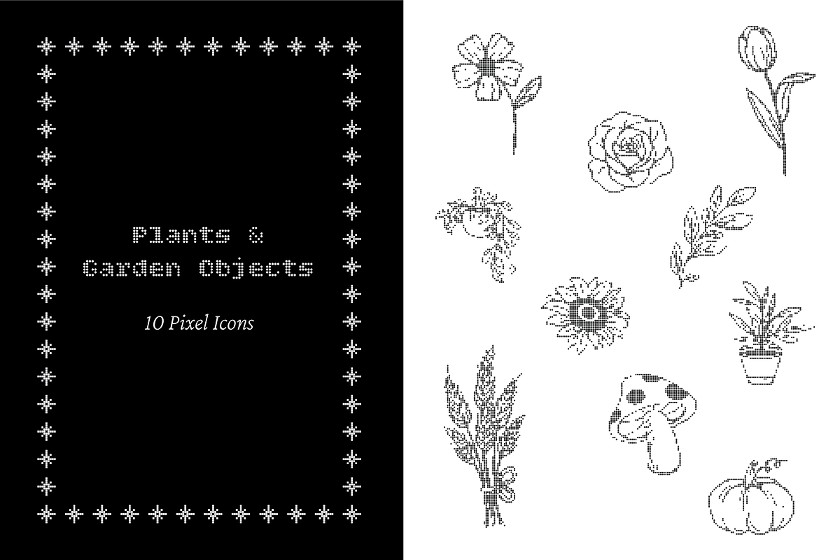 Cottage Pixel Art Collection, an Object Illustration by Invisual Studio (Photo 3 of 12)