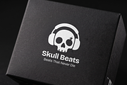 Skull With Headphone Logo, a Branding & Logo Template by muhisya (Thumbnail 3 of 3)