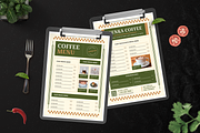 Retro Coffee Shop Menu, a Print Template by Annora Studio (Thumbnail 4 of 4)
