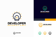 Set of House electricity logo desig, a Branding & Logo Template by Lucky Creative (Thumbnail 2 of 5)