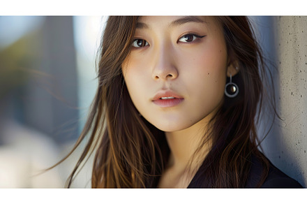 Elegant Young Asian Woman Wearing, a Beauty & Fashion Photo by Lermont51