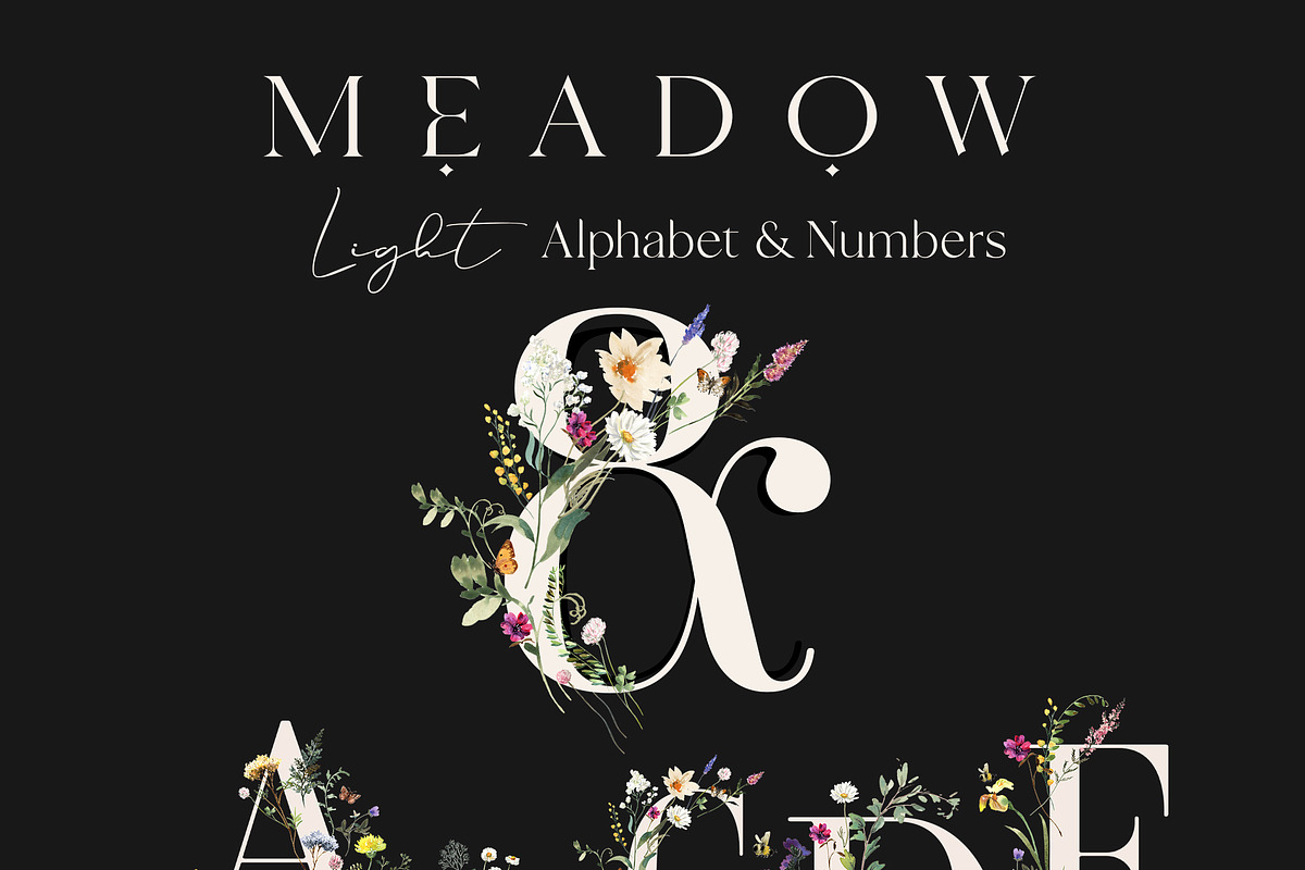 Meadow Wildflower Graphics, an Illustration by Twigs and Twine (Photo 11 of 14)