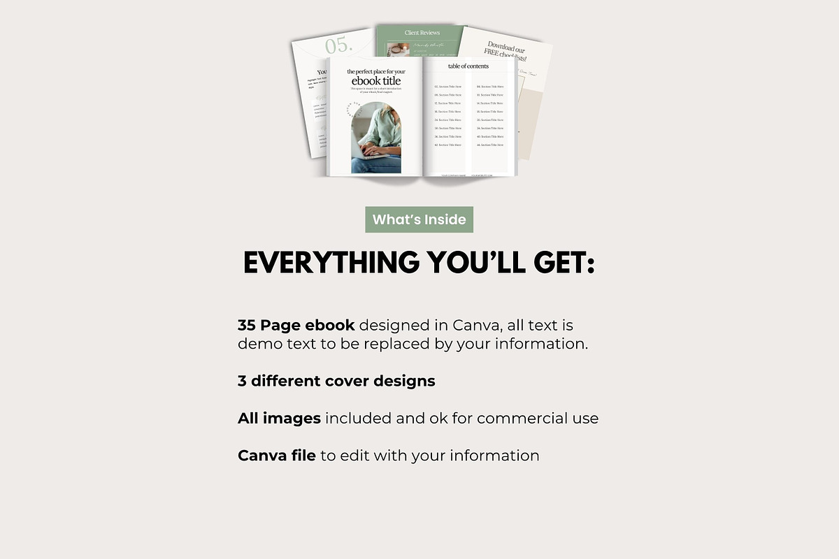 Canva Sage eBook Lead Magnet, a Marketing Template by Hayley's Digital Hub (Photo 10 of 10)