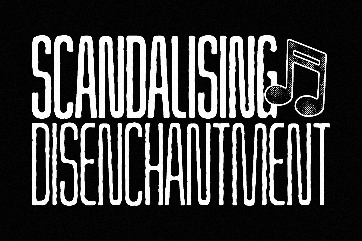 Rainshade Rough - Condensed Font, a Sans Serif Font by Typeparties (Photo 4 of 14)