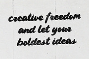 Jhouline Bold Script Font, a Handwritten Font by Tyedge Studio (Thumbnail 3 of 7)