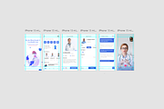 DocHi App Design | Appointment App, an UI Kit Template by IFN (Thumbnail 2 of 2)