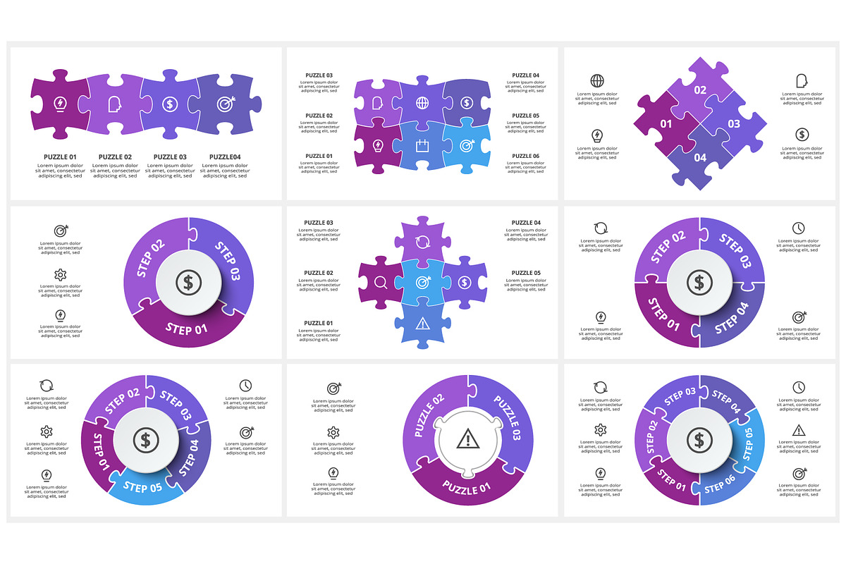 Puzzle Presentation Canva Template, a Presentation Template by ...