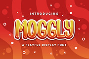 Moggly - Cute Quirky Font, a Sans Serif Font by Pixesia Studio (Thumbnail 1 of 13)