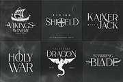 Back Over Typeface, a Serif Font by alit design (Thumbnail 9 of 21)